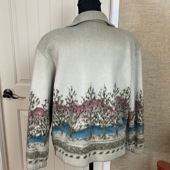 TEDDI Petite Vintage Southwester Ombre Nature Jacket Size Petite Medium - Picture 4 of 9